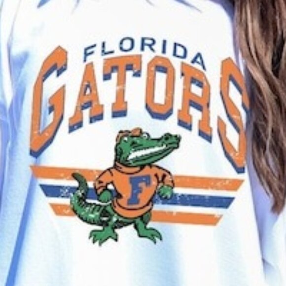 UF Gators Crewneck Sweatshirt University Of Florida Game Day College Team 17 - Picture 2 of 6